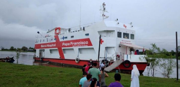 巴西：“教宗方濟各醫院船”加入抗擊新冠疫情行列